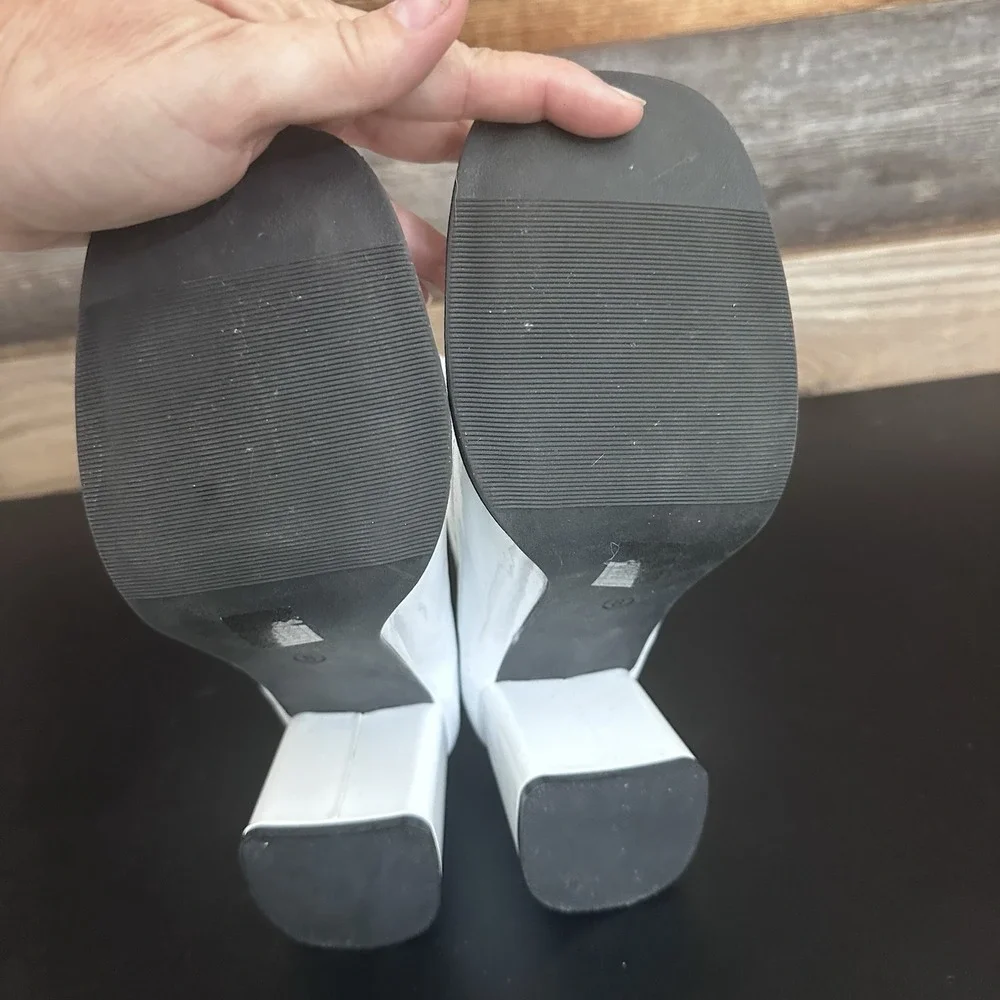 Pleaser Funtasma 3" Block Heel Ankle Gogo Boot Pull On Adult Women Gogo150 Sz 8 - Picture 14 of 15